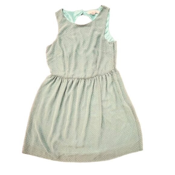 Fit and Flare Sleeveless Dress  Open Back Size Large Forever 21 Lightweight CUTE - Picture 14 of 16
